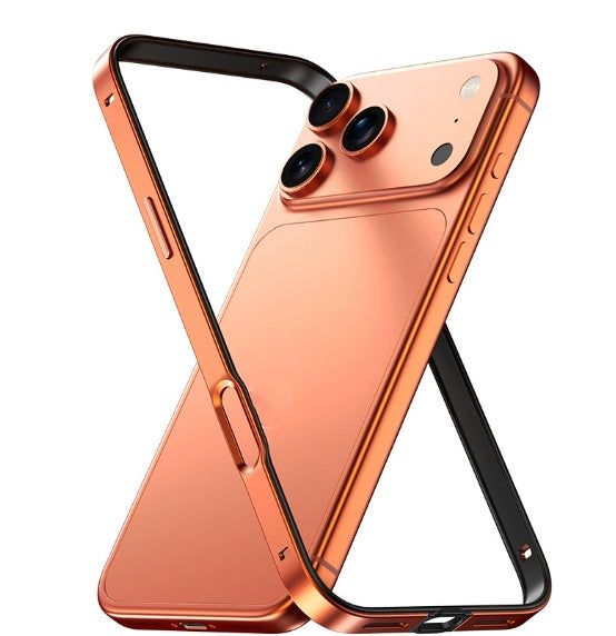 Boite de téléphone en silicone de style Boxer avec cadre en métal et absorption de choc d'angle