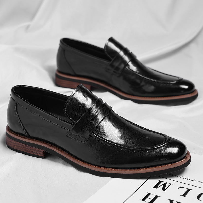 Oxford Leather Hommes Pointed-toe Robe Chaussures d'affaires