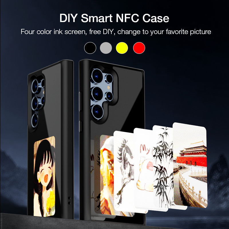 Clapet d'écran NFC quatre couleurs S24plus