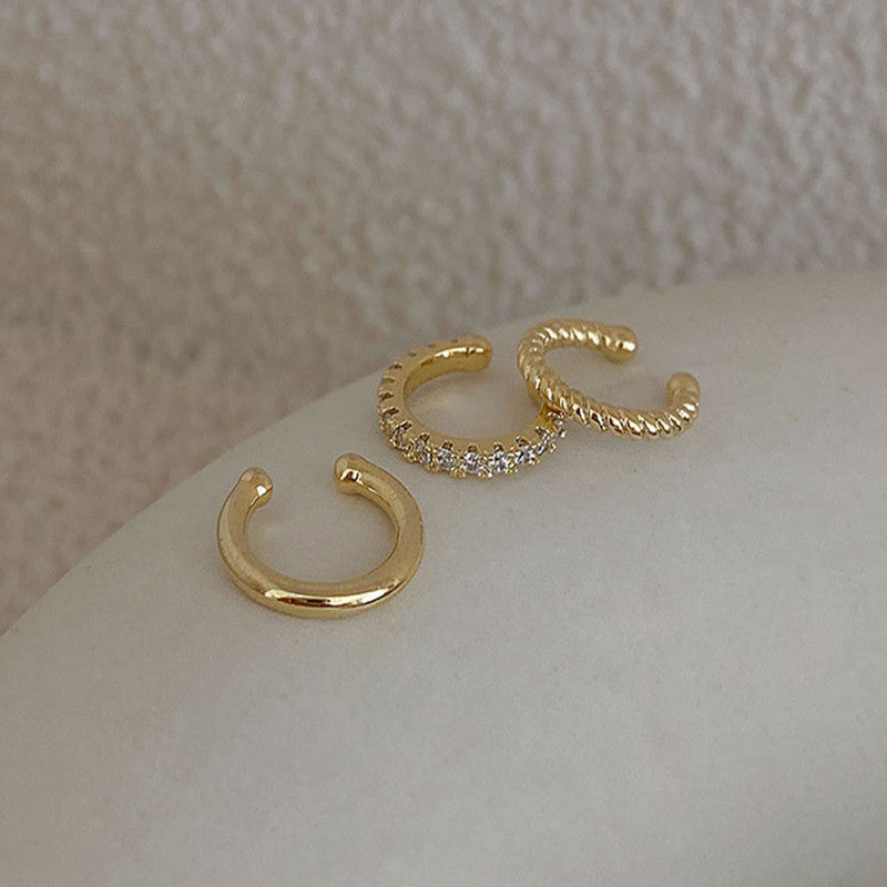 Clip d'oreille simple et exquis pour les femmes