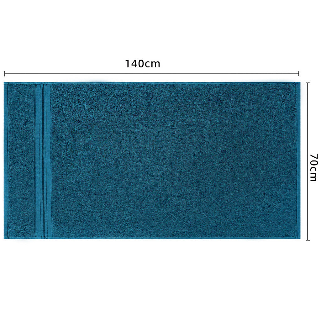 Serviettes de bain en coton pur pour usage domestique Ensemble de serviettes absorbantes pour adultes