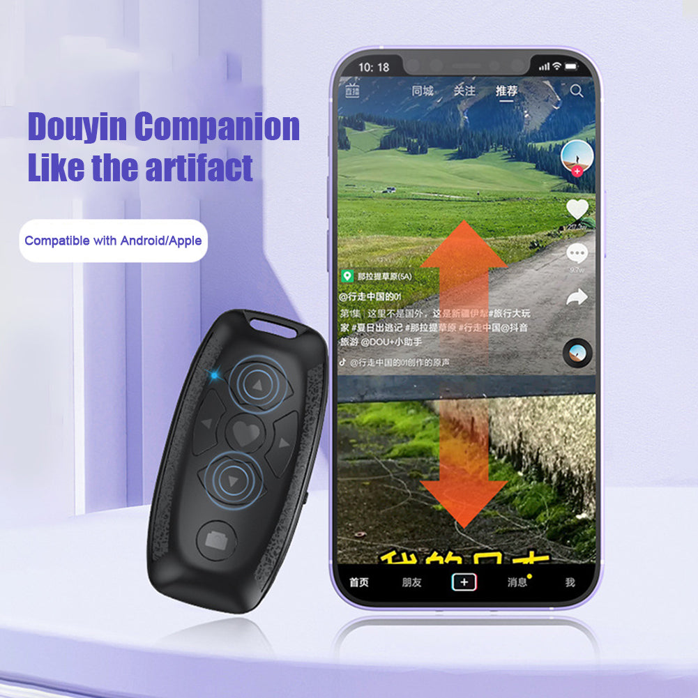 Rechargeable Bluetooth Remote Control for Mobile Phone