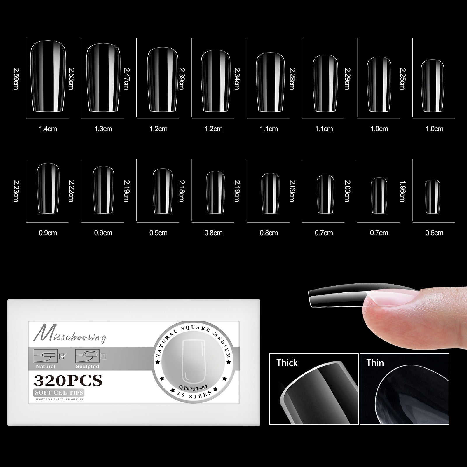 Conseils haut de gamme de ongles tendance Salon Conseils en emballage encadré