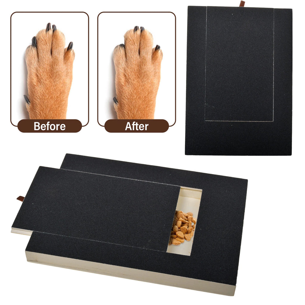 Fichier Double face Mat Scratch Board Animaux de compagnie Entretien des ongles Grind Nails Dog Scratch Pad UK