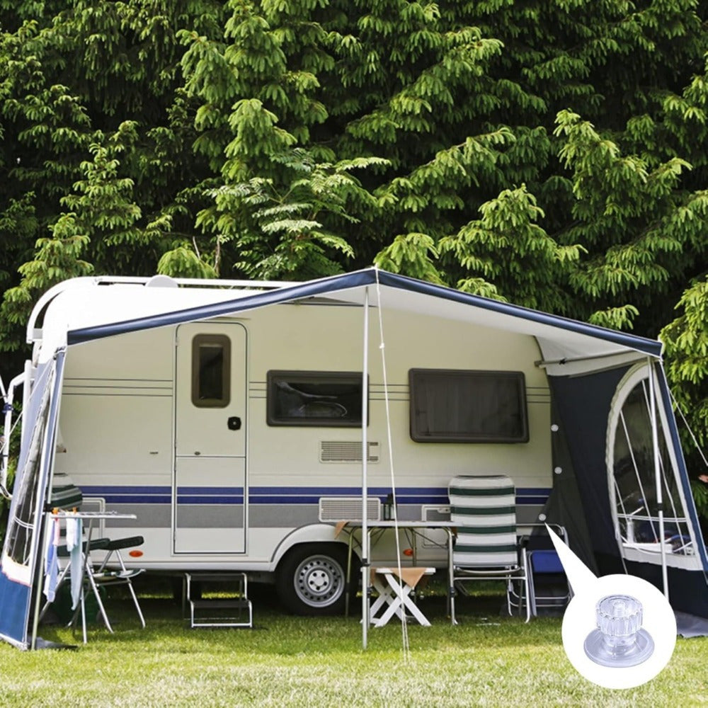 16 Clips de rideaux de camping-car pour usage quotidien - Supports de rideaux pratiques pour le voyage et Hom