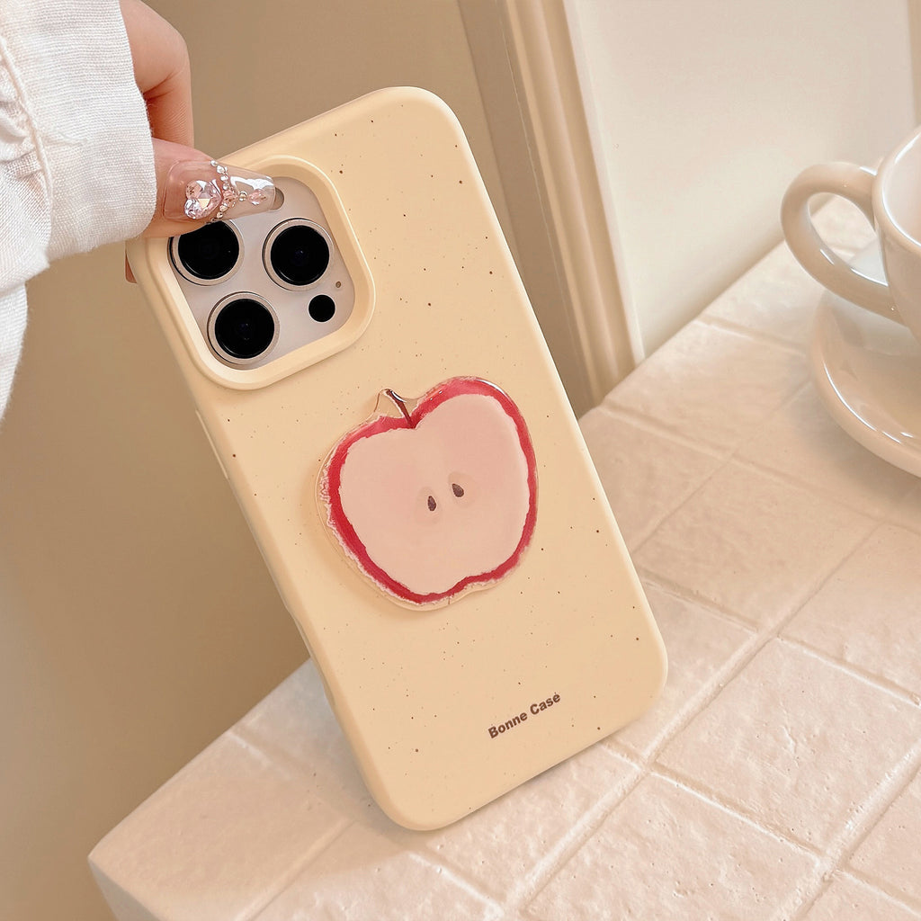 Étui de téléphone à fruits en trois dimensions Silicone Niche