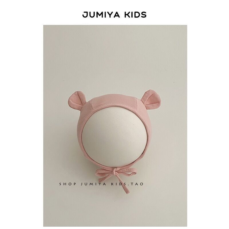 Chapeau bébé et bébé pour le printemps et l'automne avec protection des oreilles pour les nouveau-nés