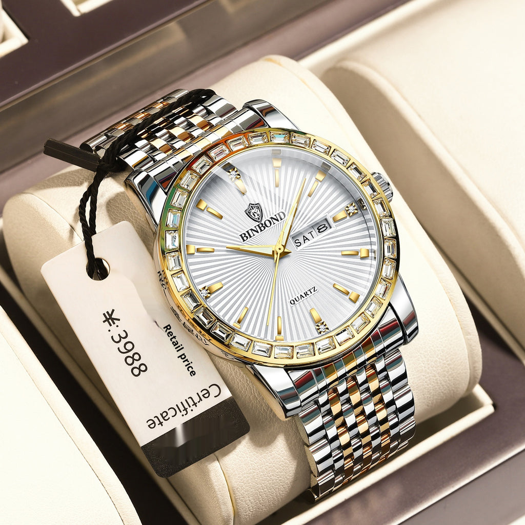 Montre pour hommes d'affaires de loisirs