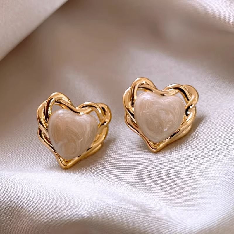 Boucles d'oreilles européennes de luxe de Shell