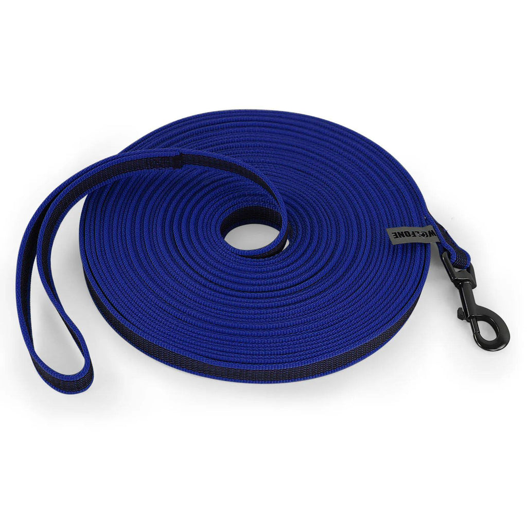 Moyen Petit chien long laisse Latex Silk Eas