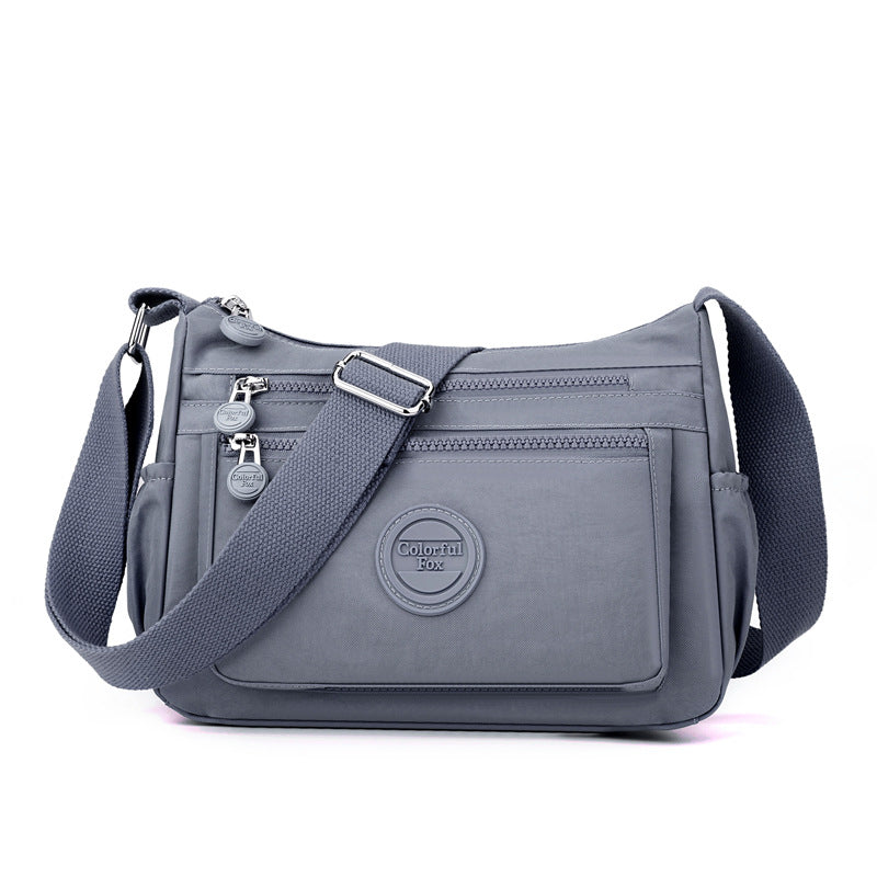 Renard coloré Grande capacité Femmes Sac d'épaule extérieur Casual hydrofuge Multi-couche