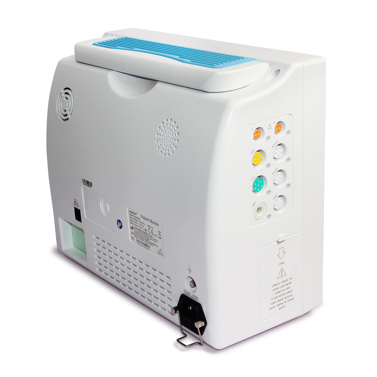 12.1 Inch UCI CCU Signes vitaux Patient Monitor 6 paramètres ECG RESP NIBP SPO2 TEMP PR
