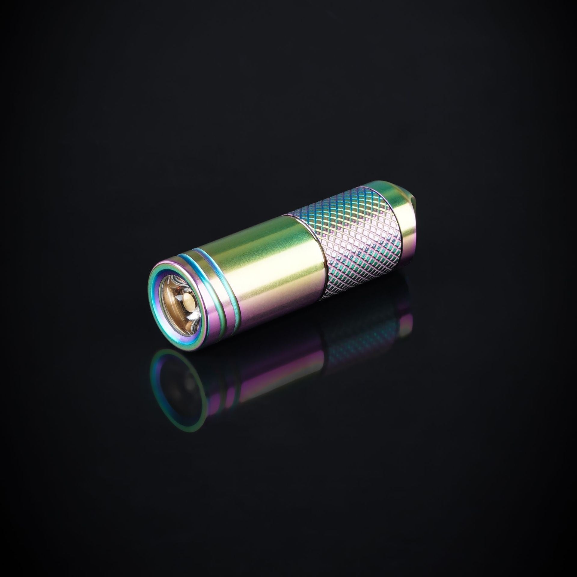 Mini lampe de poche charge en alliage de titane portable