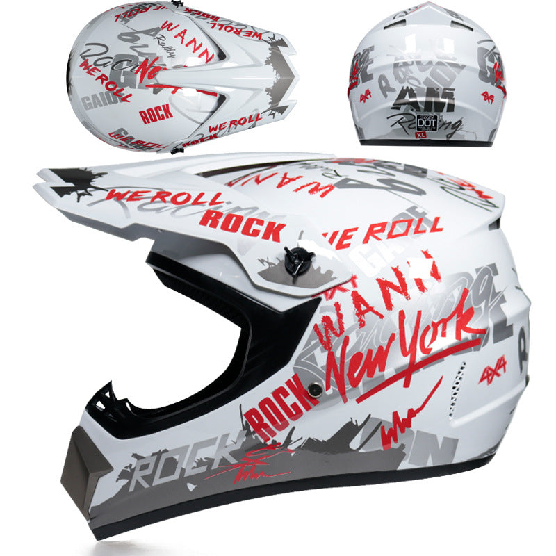 Casque hors route Moto Petit casque hors route