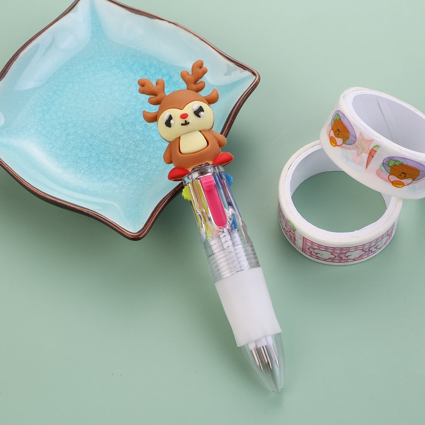 Stylo à bille de couleur Mini de Noël