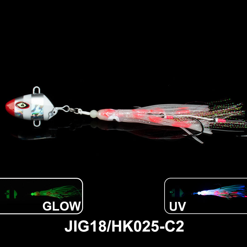Lumineux bateau de pêche au plomb poisson Lure