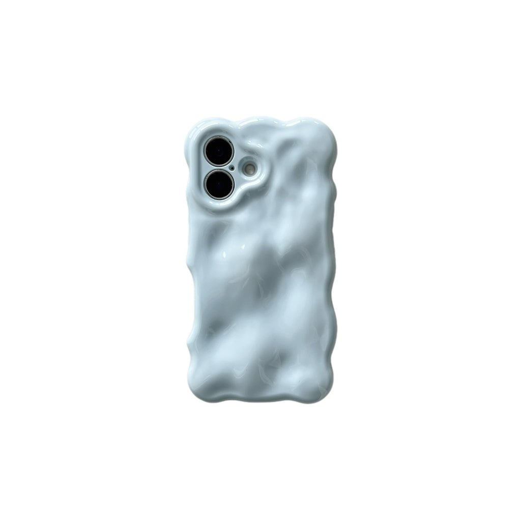 Coque de téléphone couleur solide Macaron créative et polyvalente
