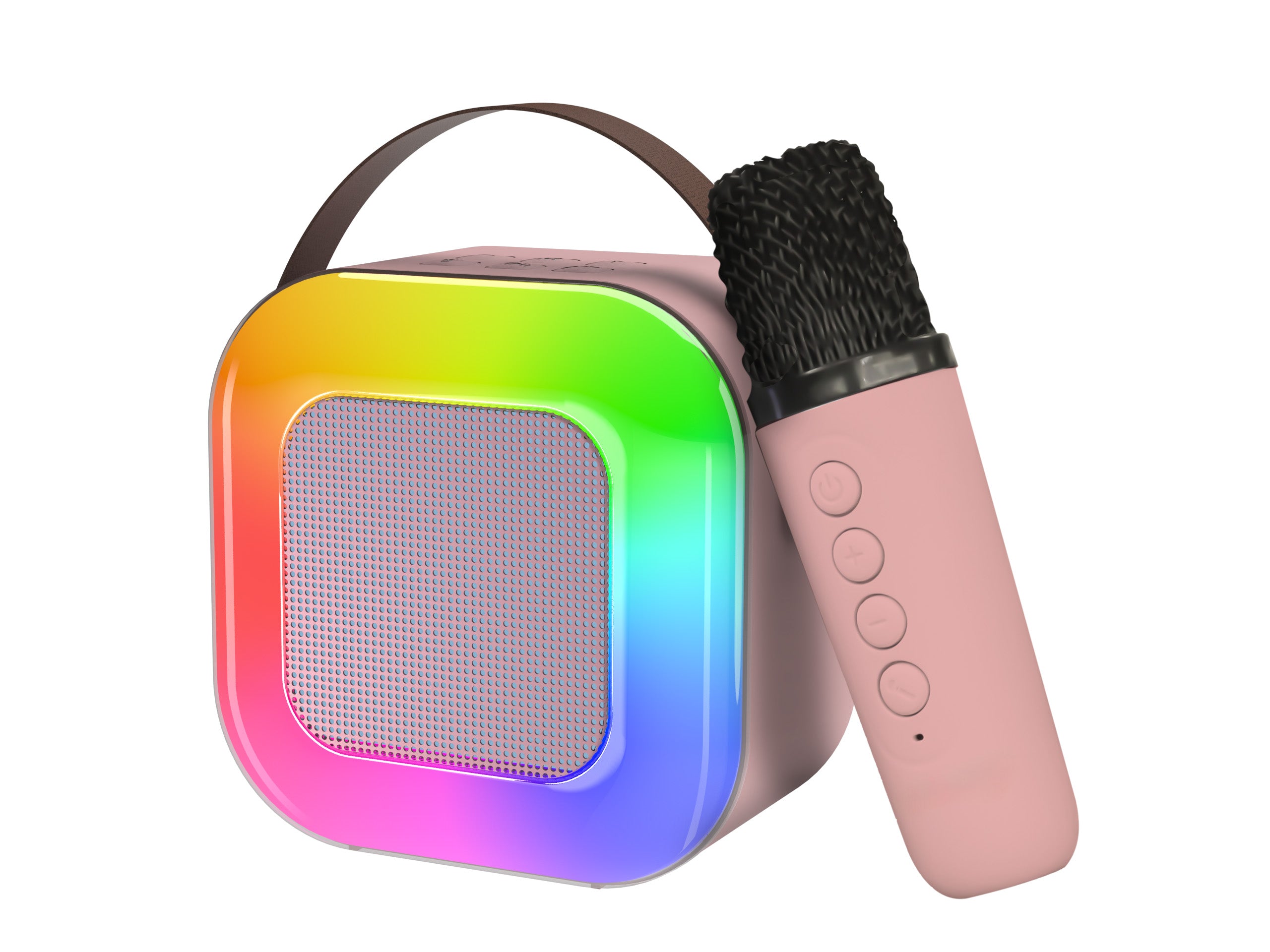 KP-K07 Bluetooth sans fil Karaoke Microphone Haut-parleur Mini tout-en-un Home KTV System Arriv