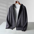 Cashmere Cardigan à capuche casual pour hommes