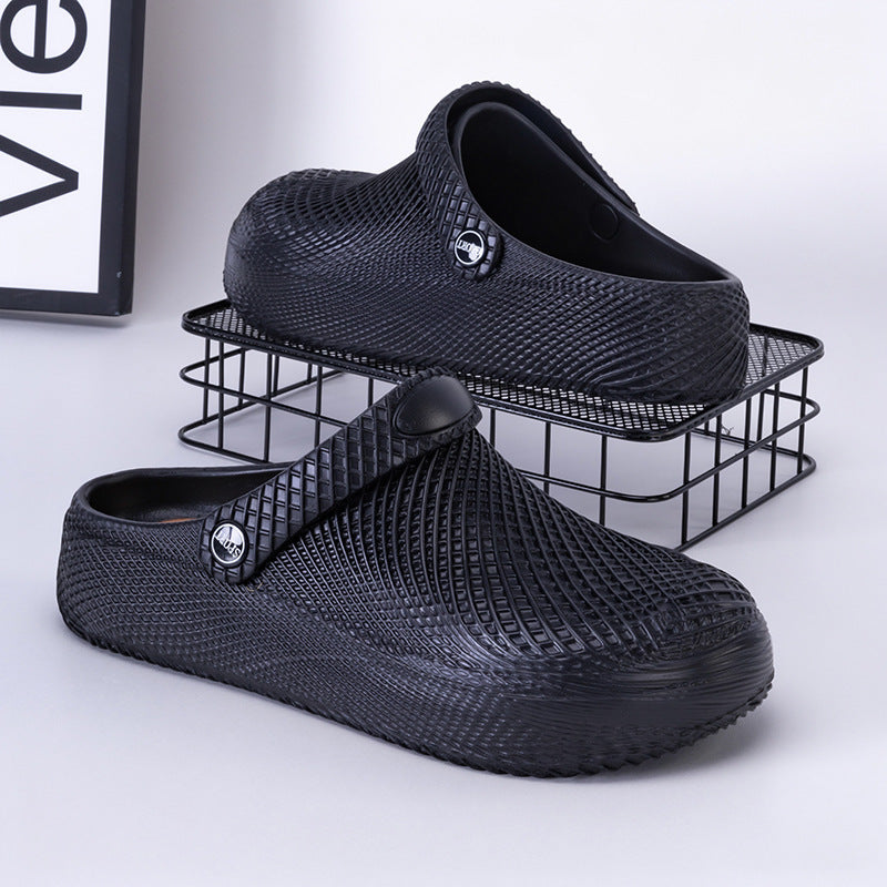 Hommes Imperméable à l'eau demi-chaussures à sol doux pour l'usure extérieure