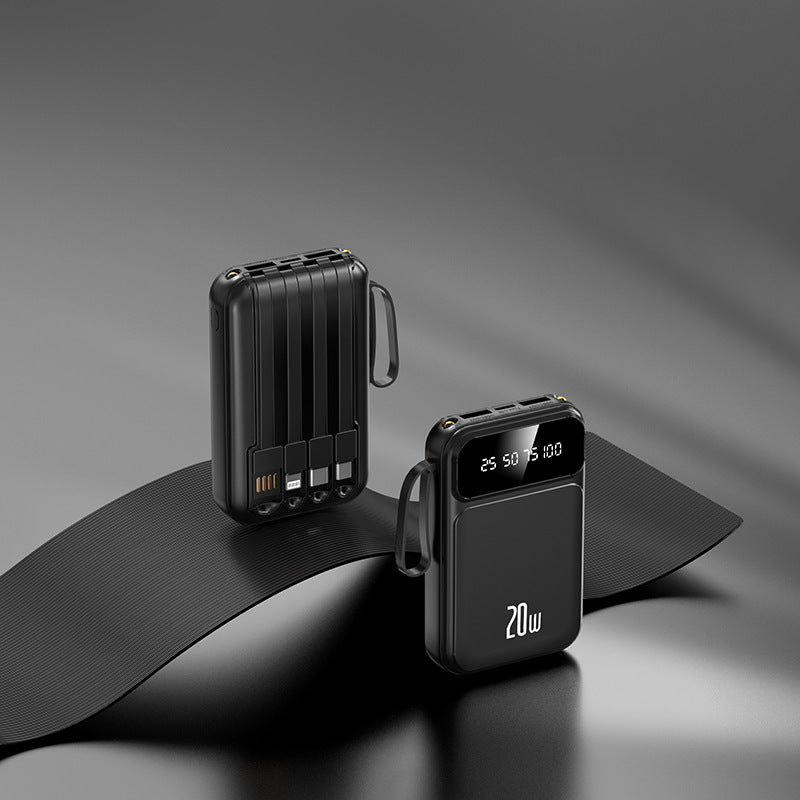 Avec Cable Power Bank Grande Capacité Mini