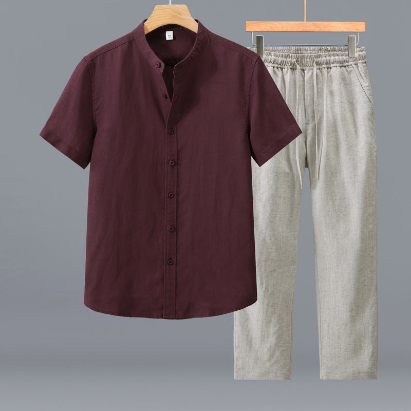 Tencel Lin costumes pour hommes occasionnels