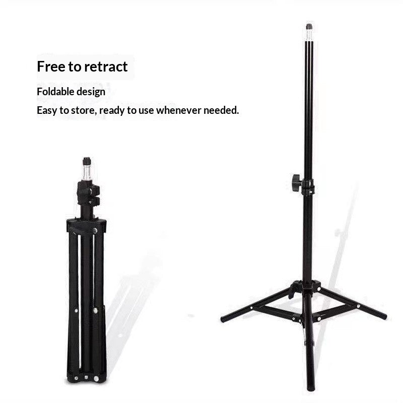 Live-streaming Tripod Stand Universal Mobile Phone and Camera Support Photography Fill-lig