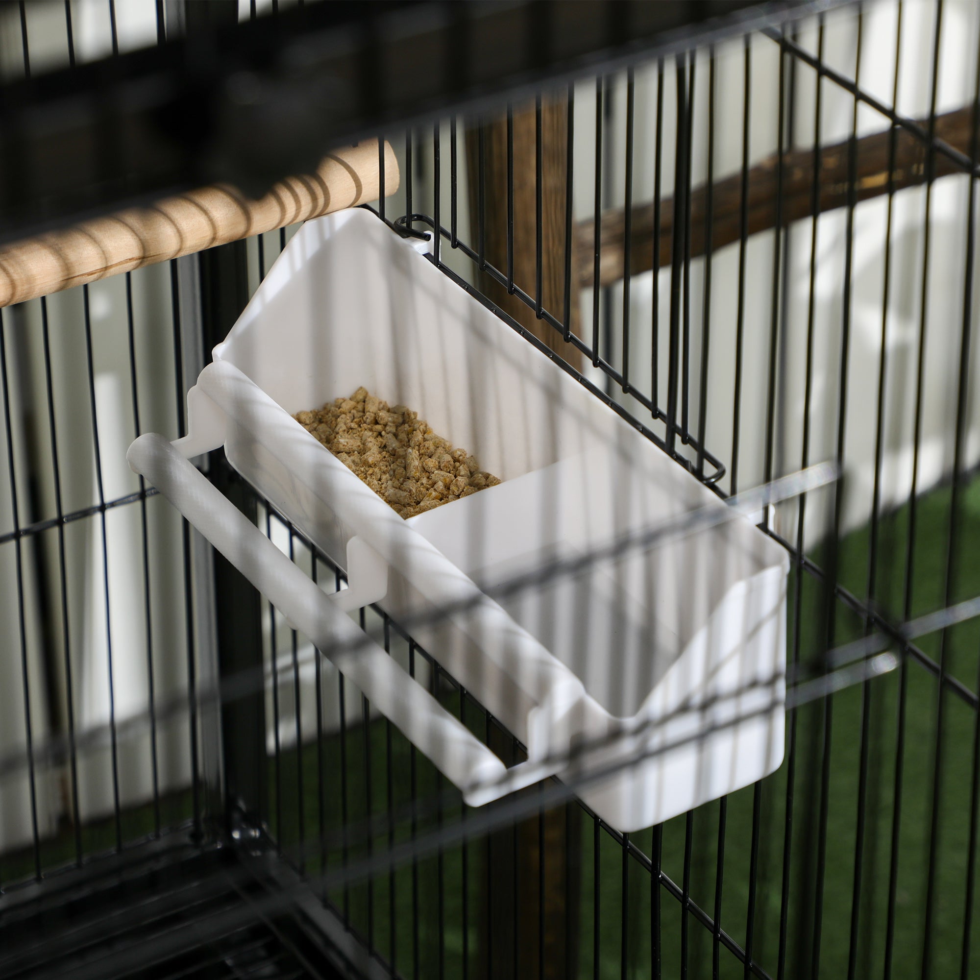 55" 2 En 1 Bird Cage Aviaire Parakeet House pour les nageoires