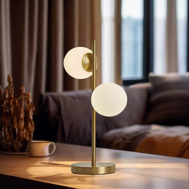 Lampe de table de Globe de verre personnalisé postmoderne