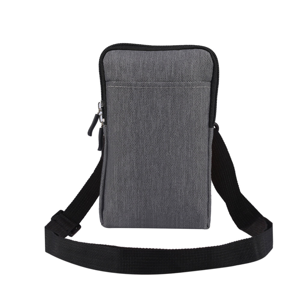 Sac de taille universel de croix diagonale de couleur solide