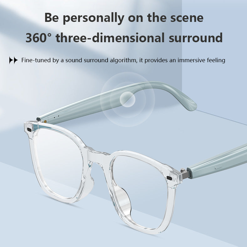 Lunettes de soleil intelligentes Lunettes Bluetooth intelligentes AI Smart Wearable à bas prix Étape dans le monde