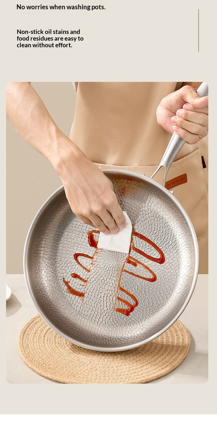 Pane de friture antiadhésive à domicile