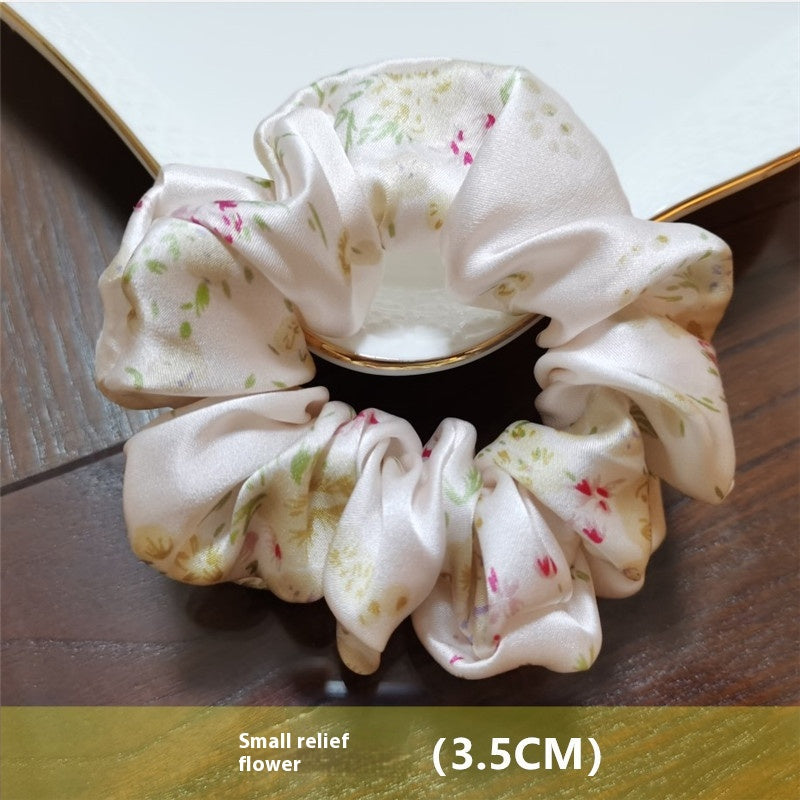 Mulberry soie bande de cheveux en soie accessoires queue de cheval et Updo