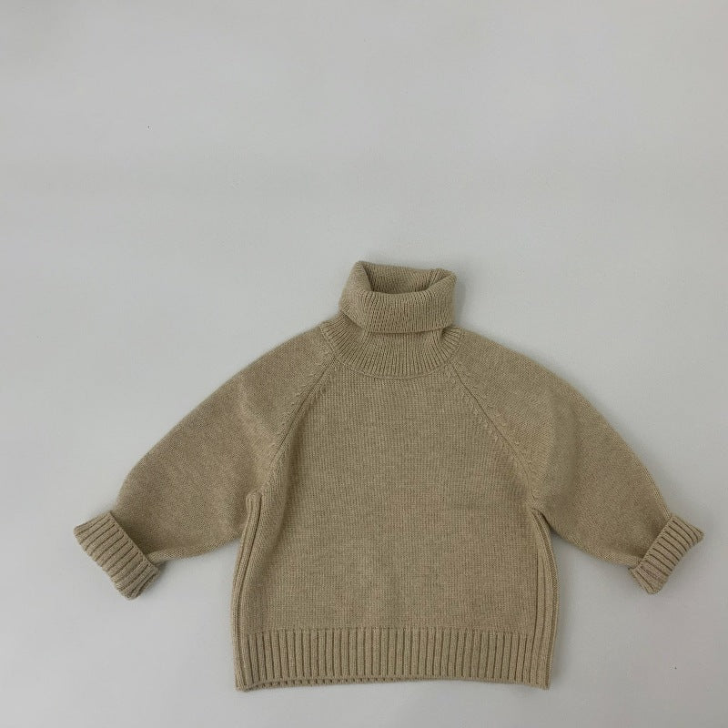 Chandail à capuche couleur solide pour enfants