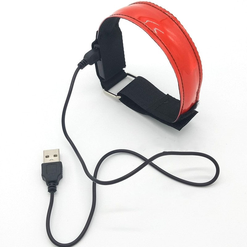 Ceinture de bras de course lumineuse
