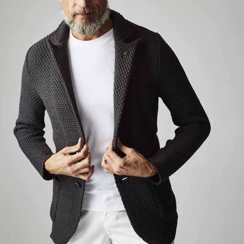 European And American Exclusive Independent Station Autumn And Winter Lapel Suit Casual Kn