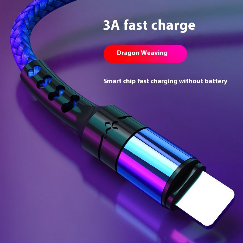 Chargement des câbles de données à charge rapide