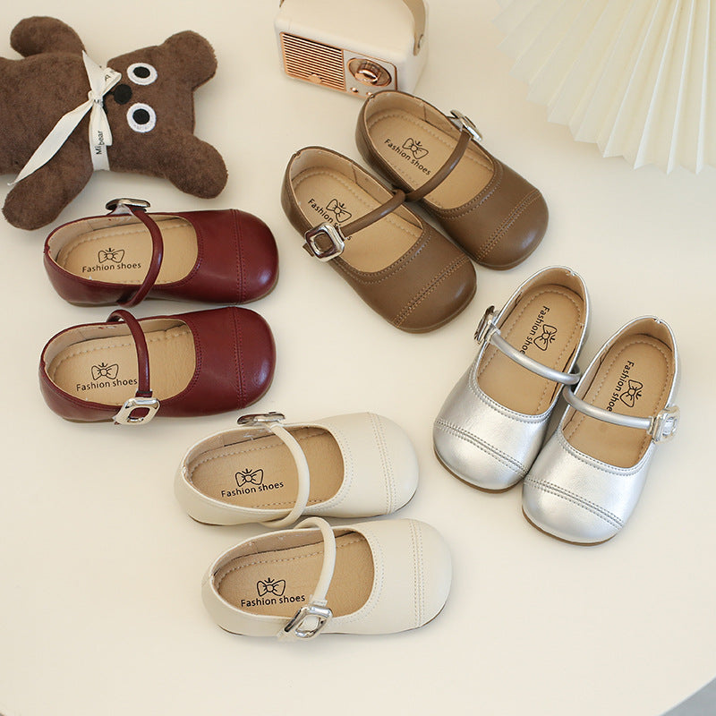 Mode Personnalité Française Fille Vintage Mary Jane Chaussures