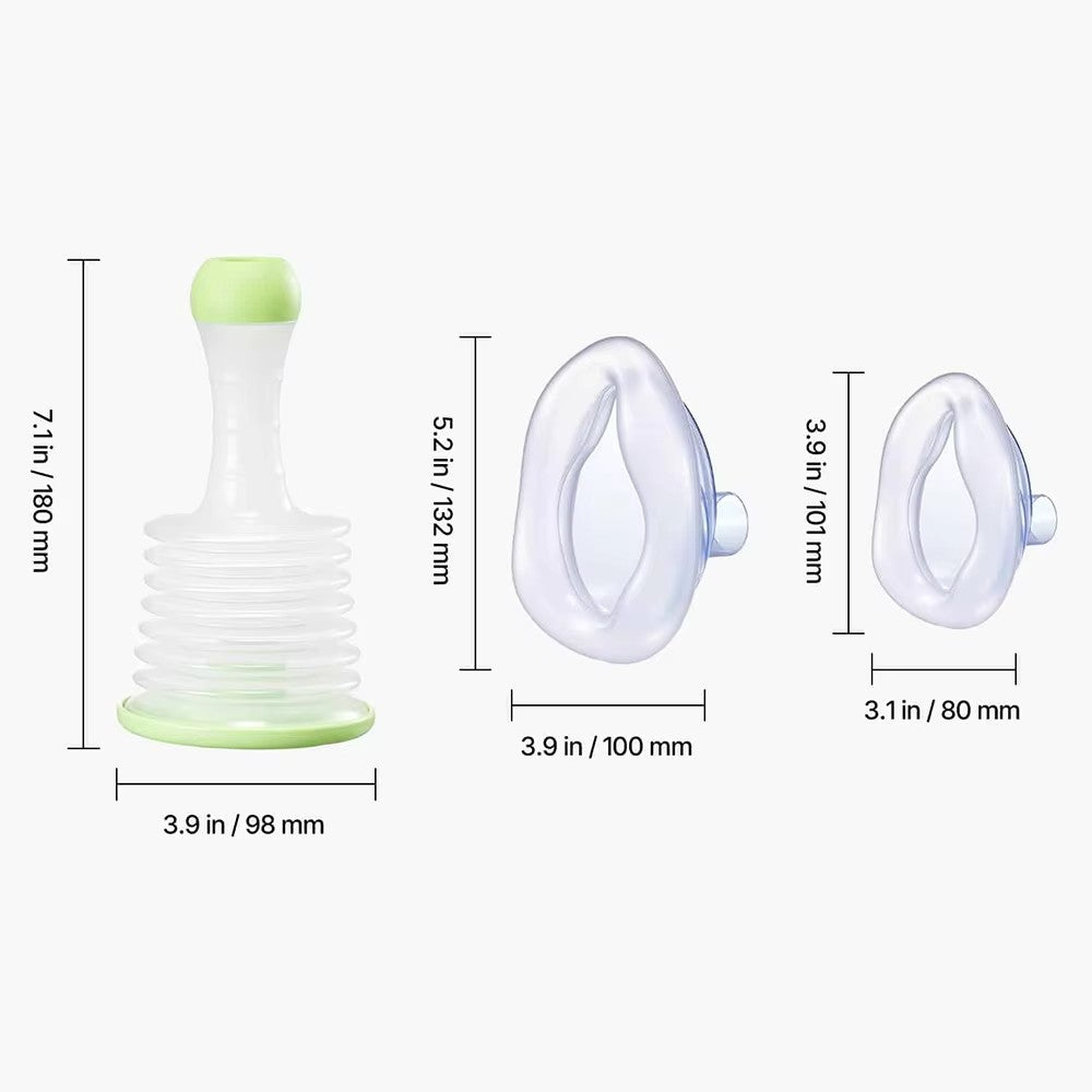 Dispositif anti-choc pour adultes et enfants Kit d'urgence d'aspiration d'air avec masques Eco-friendl