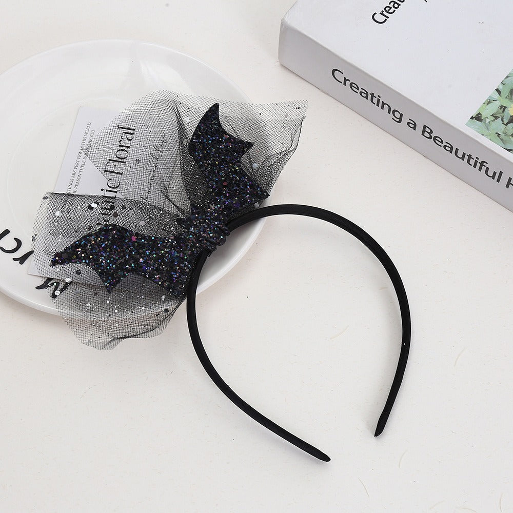 Bandeau Halloween Mesh Bat