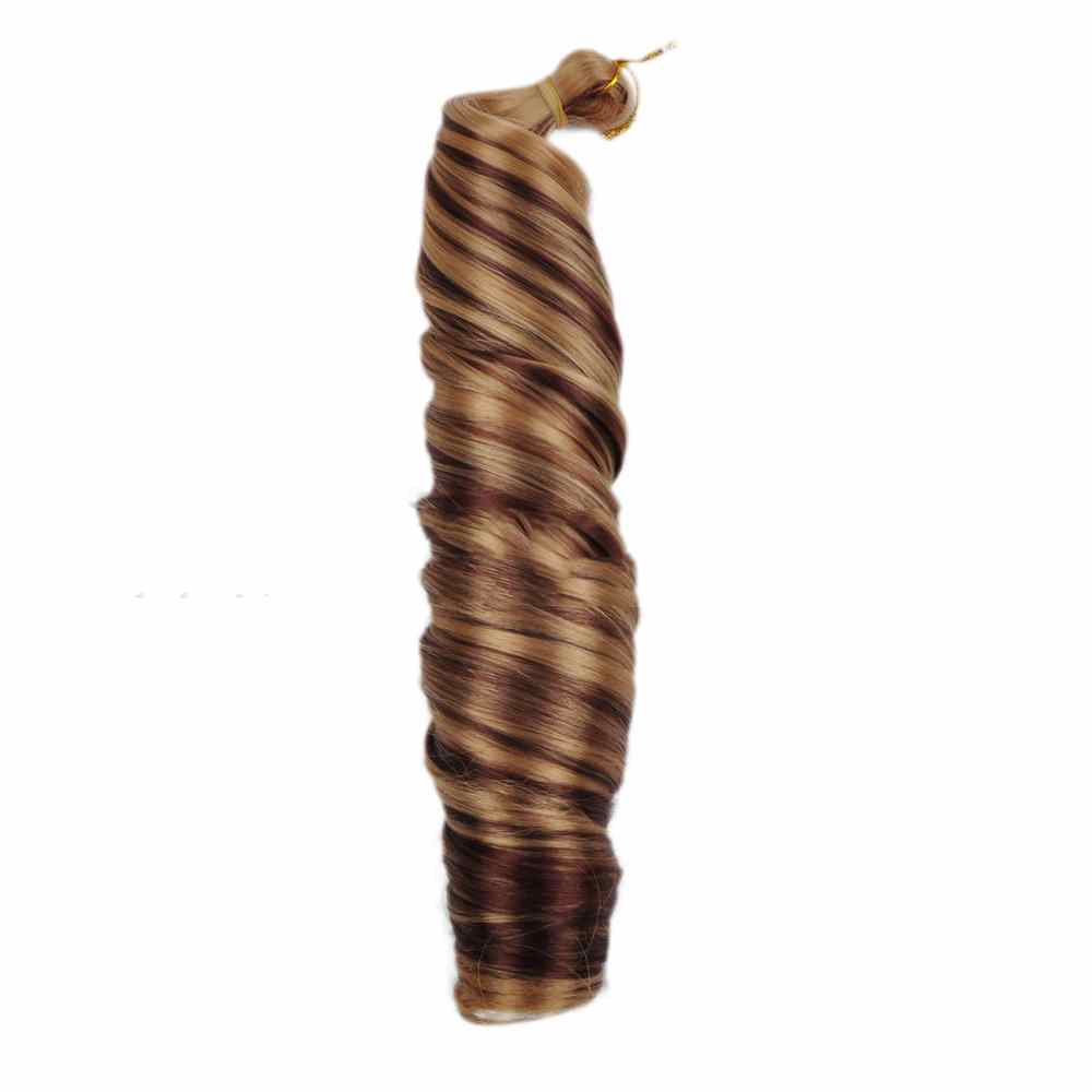 22 pouces Français Loose Wave Crochet tresses cheveux