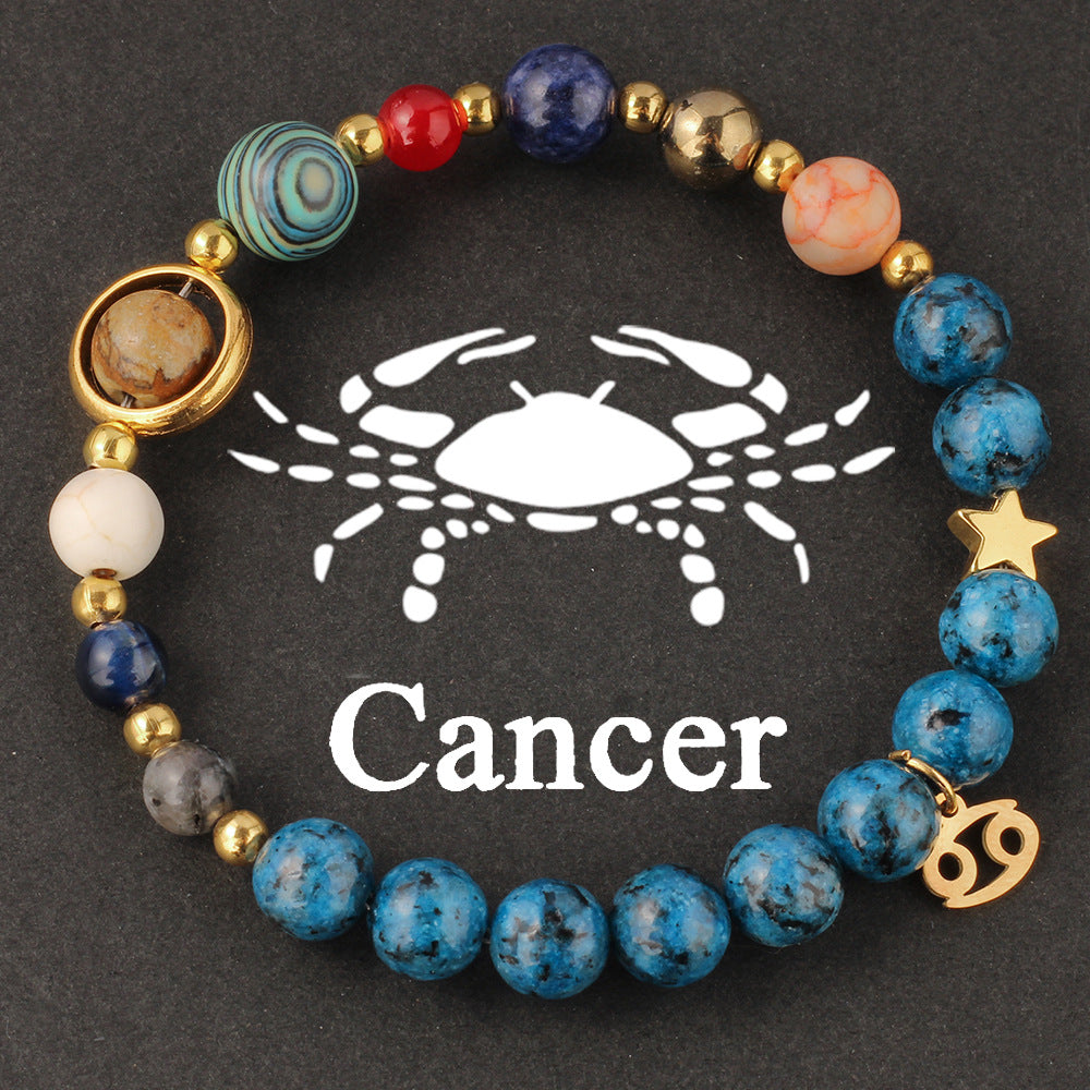 Usine de commerce extérieur Douze signes zodiaques Bracelets