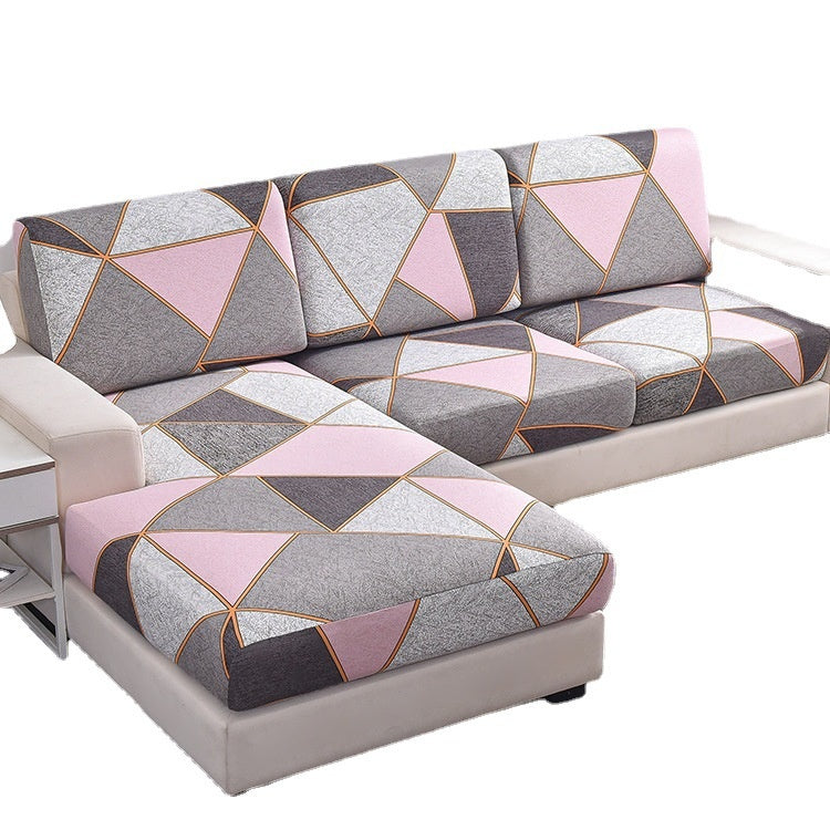 Housse de canapé encastrée haute-élastique - Slipcover Imprimé minimaliste moderne pour Chaise Lon
