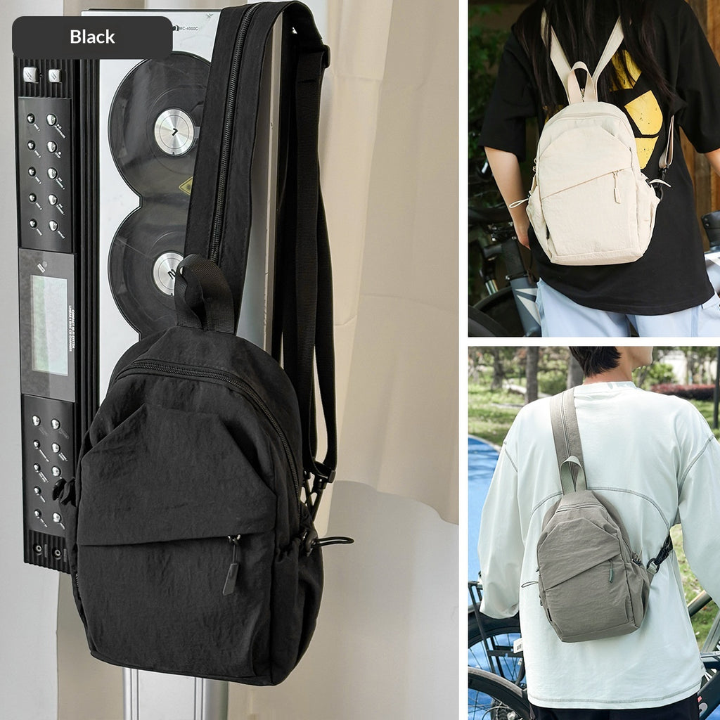 Sac transverse portable Sac à épaule multifonctionnel