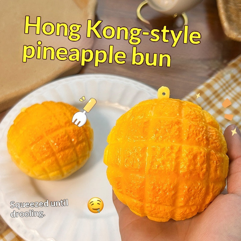 Simulation Ananas Bun Stress Relief Super Large Venting Little Toy