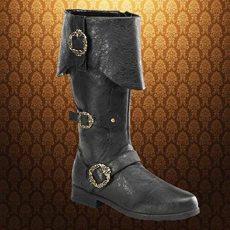 Bottes en cuir Cosplay Renaissance médiévale