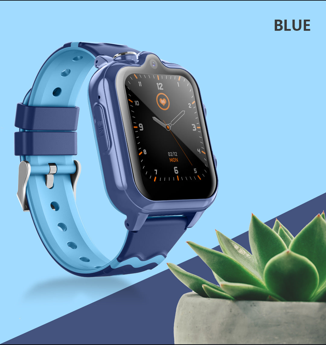 Téléphone pour enfants Smart Watch Video Positionnement GPS Photographie Imperméable Comptement étape
