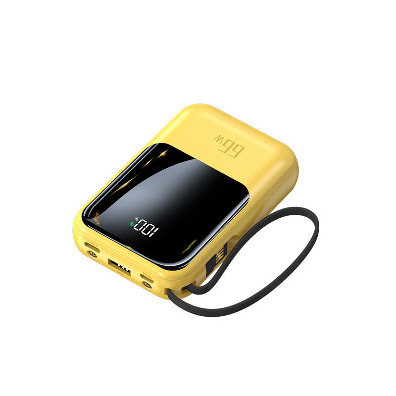 Avec câble Power Bank 66W bidirectionnel Super Fast Charge