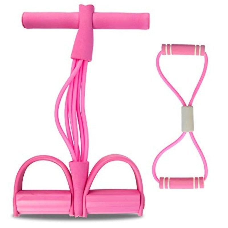 Courroie de tension multi-fonctions 6Tube Gym fitness Pied Pedal Exercise Pull Band Nouveau