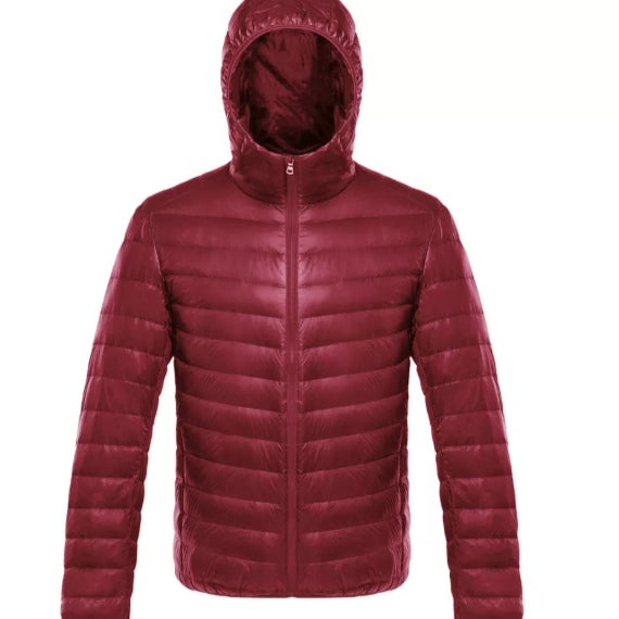 Manteau d'hiver à capuche Plus taille Homme